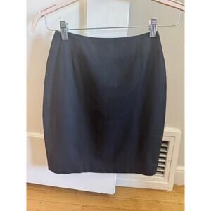 Vintage KORS Michael Kors Ribbed Pencil Skirt Black Made in Italy Size 4